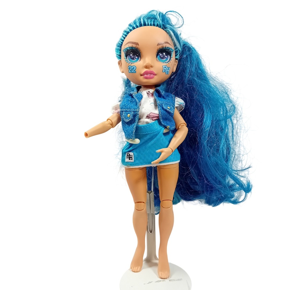 MGA Rainbow High Cheer Squad Skyler Bradshaw Cheerleader RH Doll One Hand READ